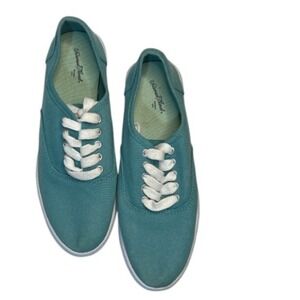 Universal Thread Canvas Sneakers - Teal Blue Canvas‎ Sz 6